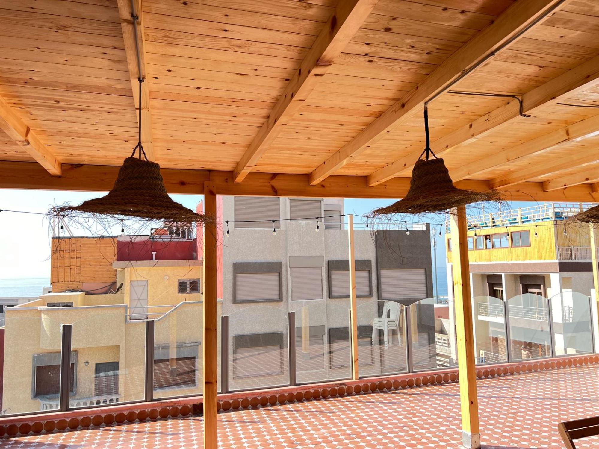 Albergue Sun Set Surf House Imsouane Exterior foto